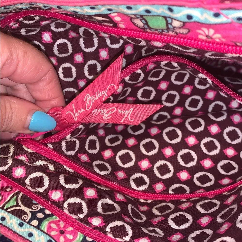 Vera Bradley rare floral shoulder/tote bag